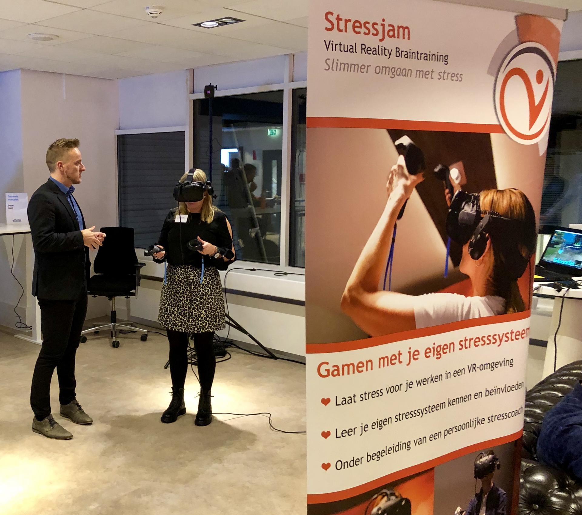 Stressjam, virtual reality