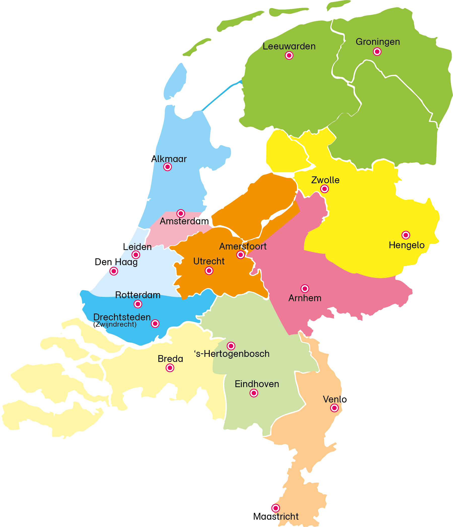 regio-indeling ArboNed