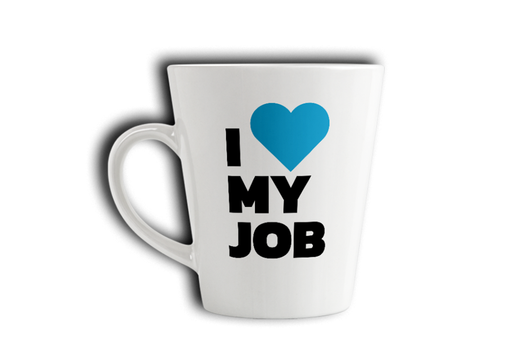 I love my job mok