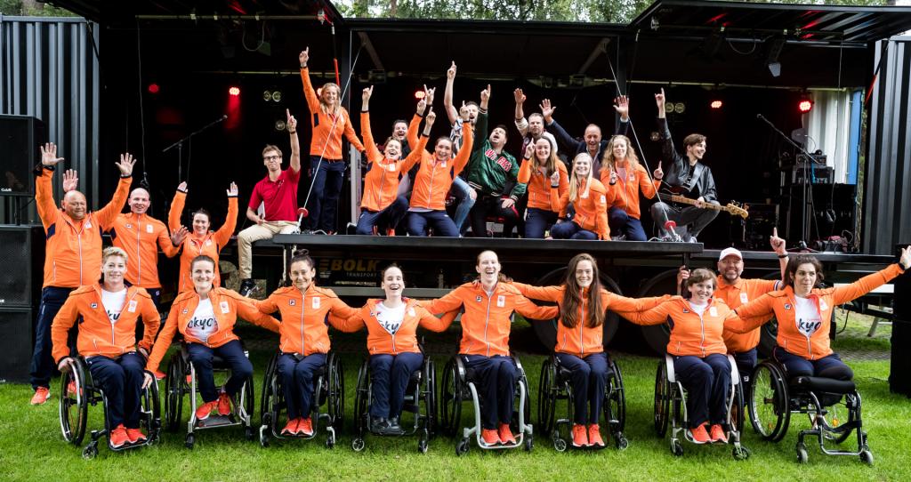 Nederlands rolstoel basketbalteam