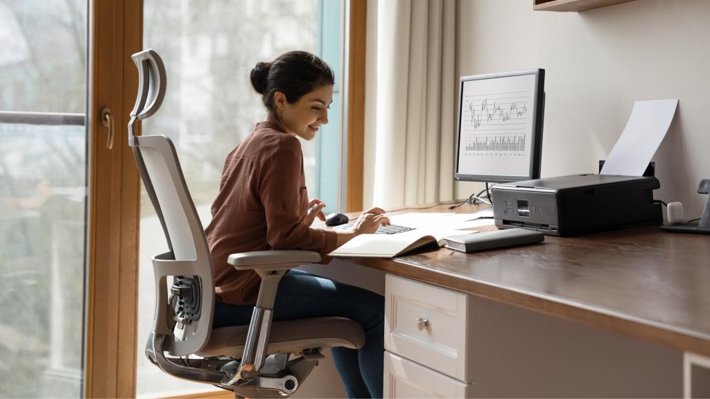 Ergonomische werkplek