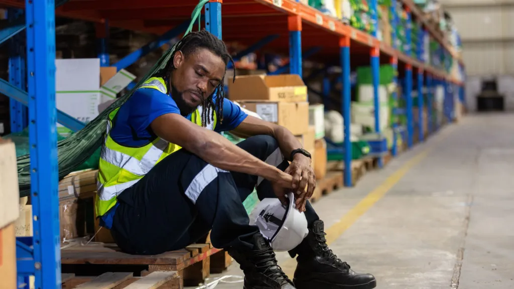 stress medewerker logistiek