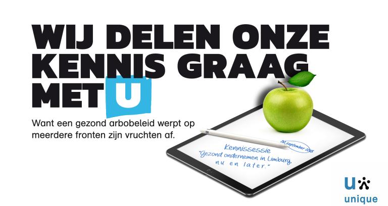 Kennissessie: Gezond ondernemen in Limburg, nu en later