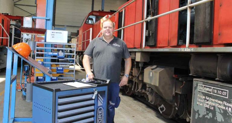 Shunter uit Rotterdam