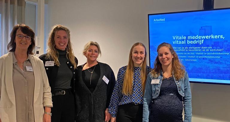 Het team van ArboNed tijdens de kennissessie