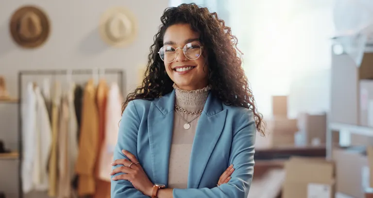 Medewerker in kledingzaak