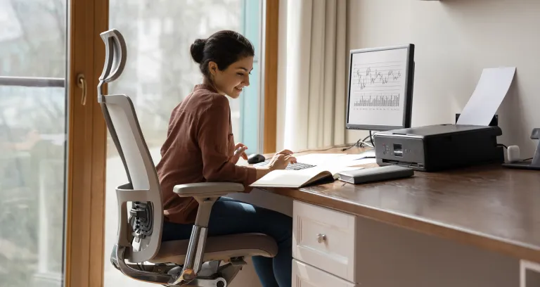 Ergonomische werkplek