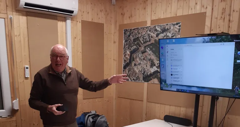 Aanwijzen naar scherm