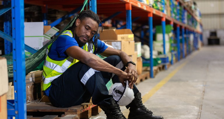 stress medewerker logistiek