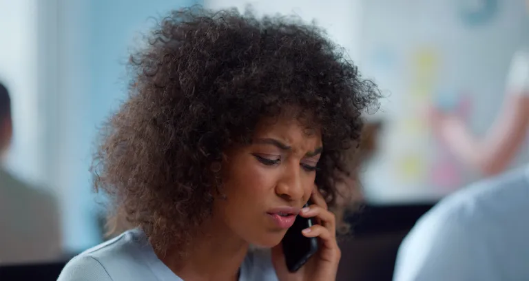 Werkgever met stress